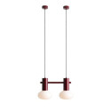Lampa Wisząca Flo 2 Ruby S 7000H27_S Aldex Lampa Wisząca Flo 2 Ruby S 7000H27_S Aldex