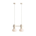 Lampa Wisząca Flo 2 Cream 7000H9_S Aldex Lampa Wisząca Flo 2 Cream 7000H9_S Aldex
