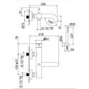 Bateria Wannowa Maira Czarny Mat V27081CZAR Trend Bateria Wannowa Maira Czarny Mat V27081CZAR Trend