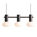 Lampa Wisząca Flo 3 Mokka S 7000E28_S Aldex Lampa Wisząca Flo 3 Mokka S 7000E28_S Aldex