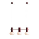 Lampa Wisząca Flo 3 Ruby S 7000E27_S Aldex Lampa Wisząca Flo 3 Ruby S 7000E27_S Aldex