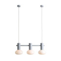 Lampa Wisząca Flo 3 Grey S 7000E22_S Aldex Lampa Wisząca Flo 3 Grey S 7000E22_S Aldex