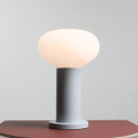 Mała Lampka Stołowa Flo Table Grey S 7000B22_S A Mała Lampka Stołowa Flo Table Grey S 7000B22_S A