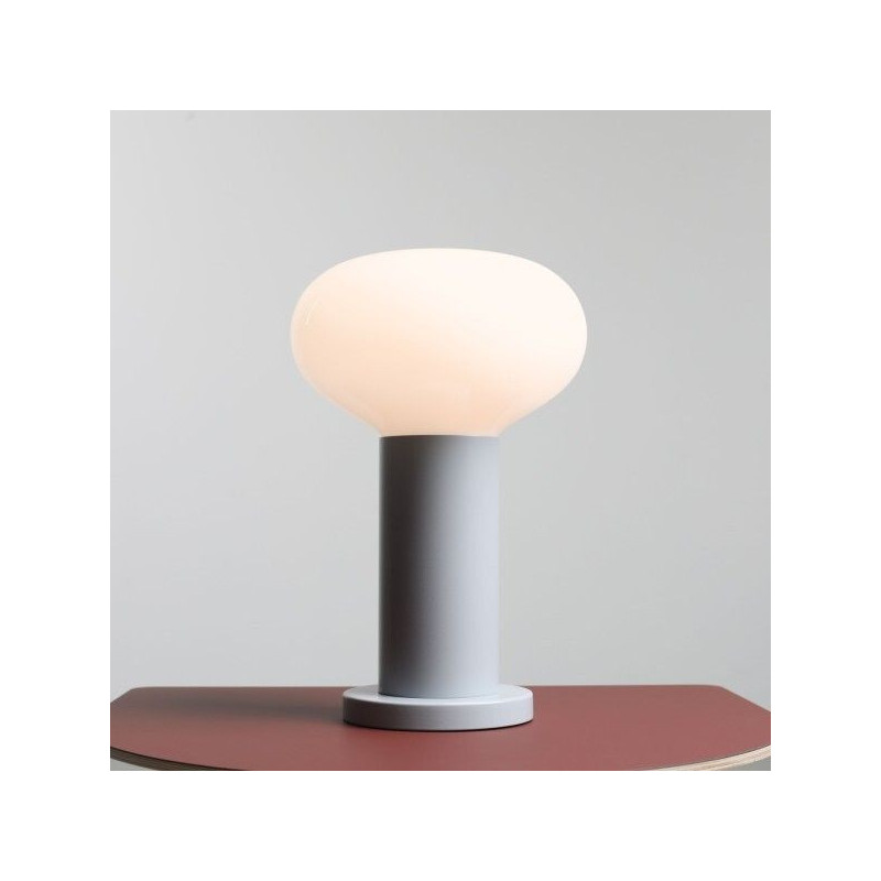 Mała Lampka Stołowa Flo Table Grey S 7000B22_S A Mała Lampka Stołowa Flo Table Grey S 7000B22_S A