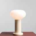 Mała Lampka Stołowa Flo Table Cream S 7000B9_S Aldex Mała Lampka Stołowa Flo Table Cream S 7000B9_S Aldex