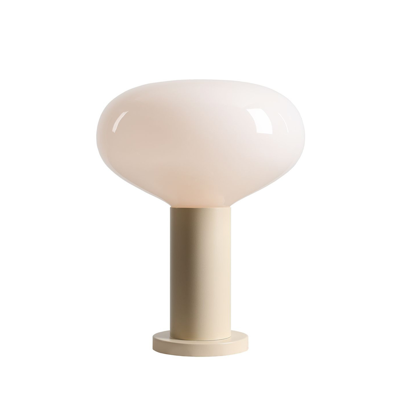 Mała Lampka Stołowa Flo Table Cream M 7000B9_M Aldex Mała Lampka Stołowa Flo Table Cream M 7000B9_M Aldex