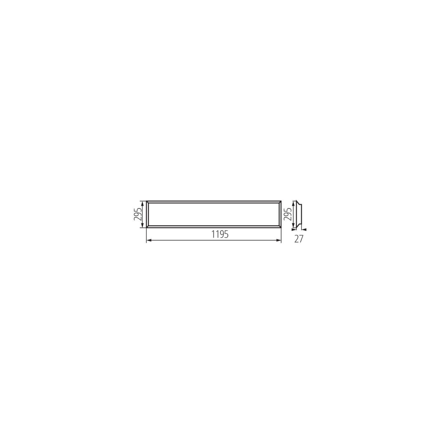 Panel LED Podtynkowy Blingo U34W 4080 120N 37175 Kanlux Panel LED Podtynkowy Blingo U34W 4080 120N 37175 Kanlux