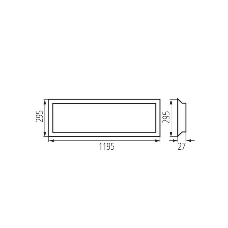 Panel LED Podtynkowy Blingo U29-35W 120CCT 37278 Kanlux Panel LED Podtynkowy Blingo U29-35W 120CCT 37278 Kanlux