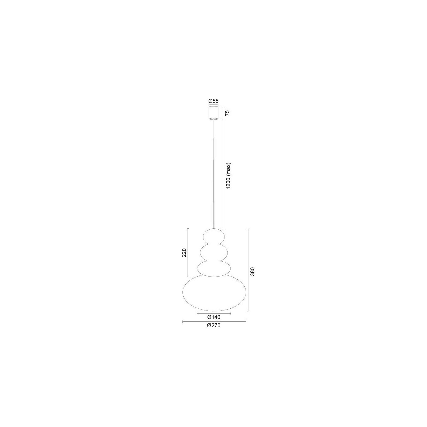 Lampa Wisząca Diego Kaszmir-Terakota 8820 Argon Lampa Wisząca Diego Kaszmir-Terakota 8820 Argon