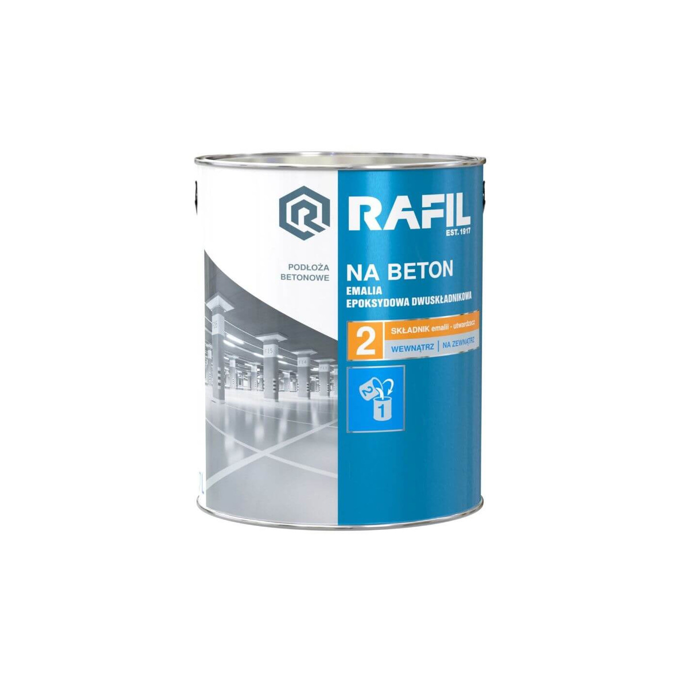 Utwardzacz Do Emalii Epoksydowej 2,7L Bezbarwny Rafil Utwardzacz Do Emalii Epoksydowej 2,7L Bezbarwny Rafil