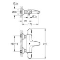 Bateria Wannowa Grohtherm Chrom 34816003 Grohe Bateria Wannowa Grohtherm Chrom 34816003 Grohe
