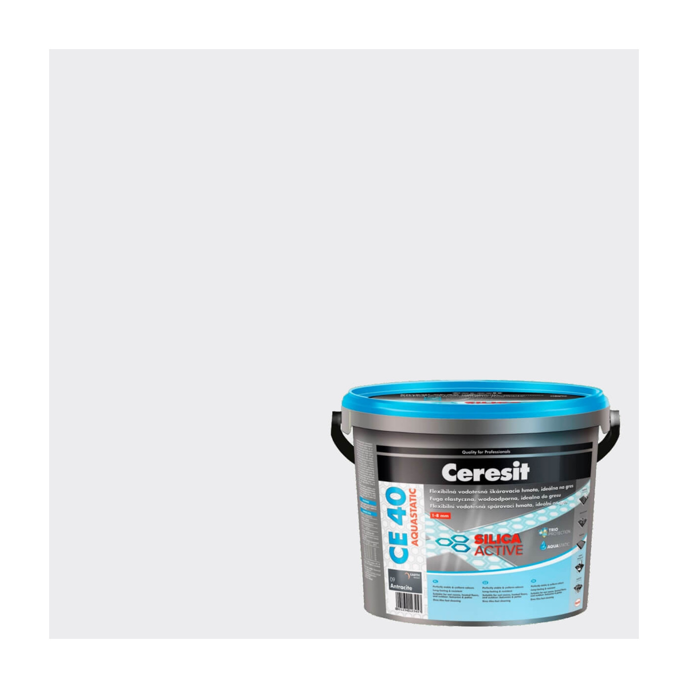 Fuga Elastyczna CE 40 Aquastatic Silver 04 5 kg Ceresit Fuga Elastyczna CE 40 Aquastatic Silver 04 5 kg Ceresit