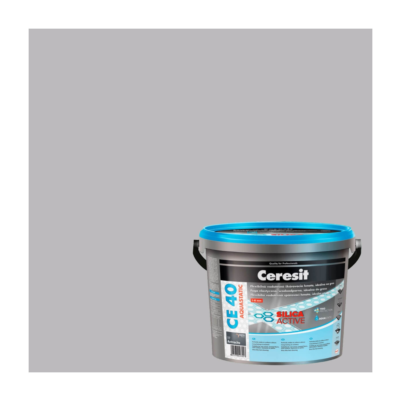 Fuga Elastyczna CE 40 Aquastatic Grey 07 2 kg Ceresit Fuga Elastyczna CE 40 Aquastatic Grey 07 2 kg Ceresit