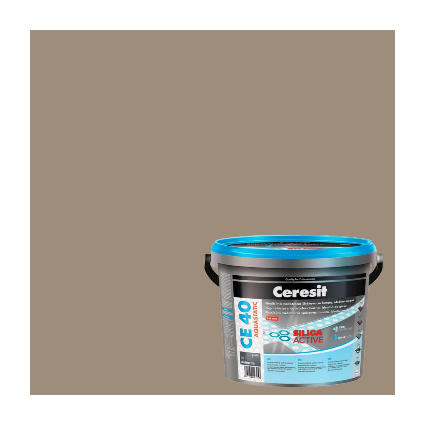 Fuga Elastyczna CE 40 Aquastatic Cement Grey 12 5 kg Ceresit Fuga Elastyczna CE 40 Aquastatic Cement Grey 12 5 kg Ceresit