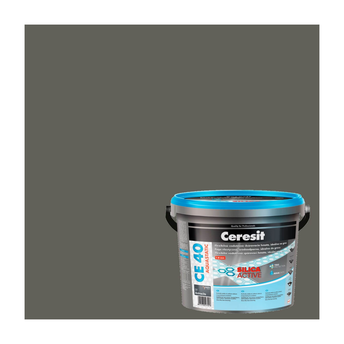 Fuga Elastyczna CE 40 Aquastatic Graphite 16 2 kg Ceresit Fuga Elastyczna CE 40 Aquastatic Graphite 16 2 kg Ceresit