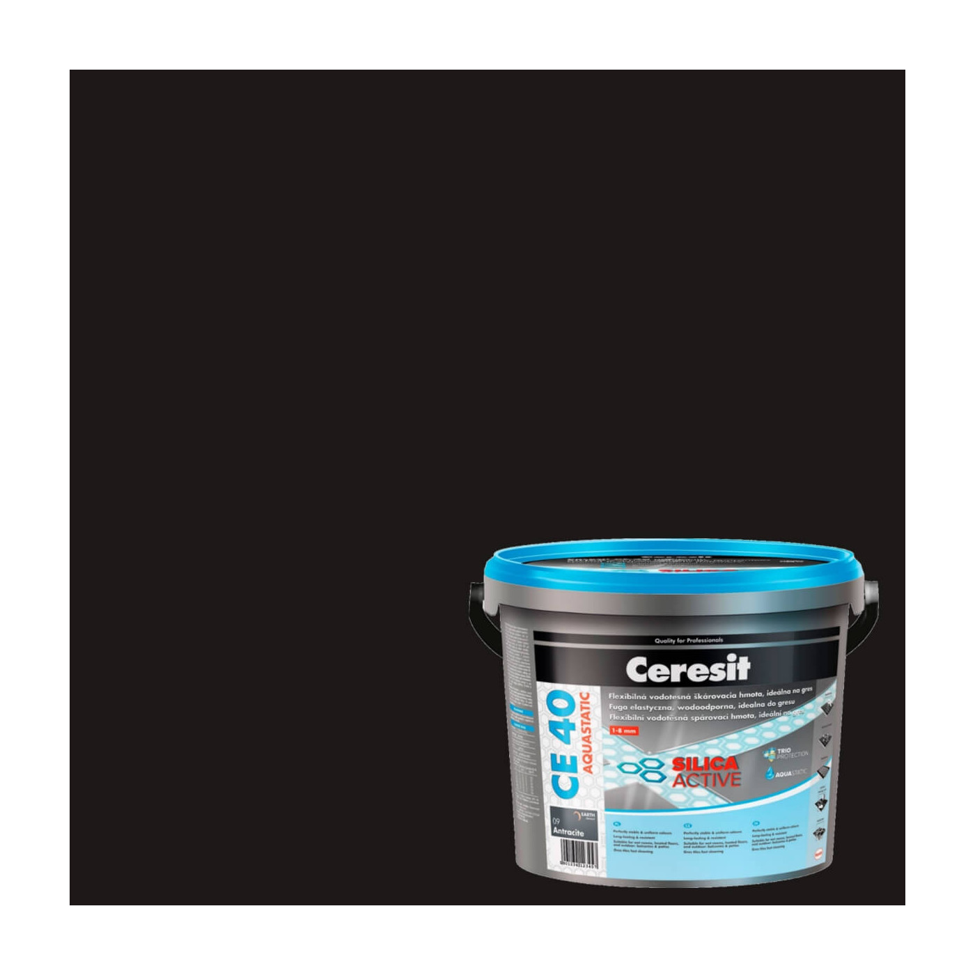 Fuga Elastyczna CE 40 Aquastatic Coal 18 5 kg Ceresit Fuga Elastyczna CE 40 Aquastatic Coal 18 5 kg Ceresit