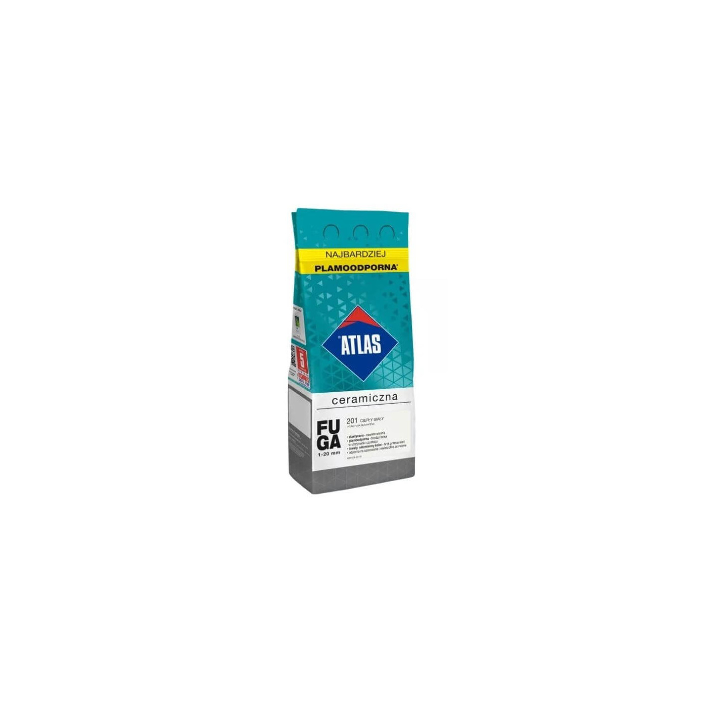 Fuga Ceramiczna 2 Kg 201 Ciepły Biały Atlas Fuga Ceramiczna 2 Kg 201 Ciepły Biały Atlas