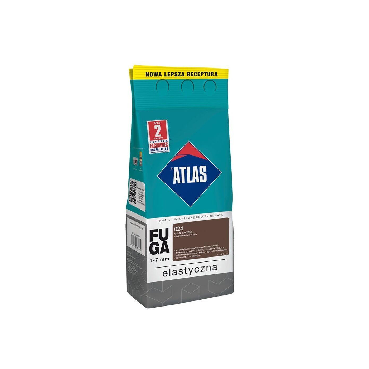 Fuga Elastyczna 2 Kg Ciemnobrązowy 024 Atlas Fuga Elastyczna 2 Kg Ciemnobrązowy 024 Atlas