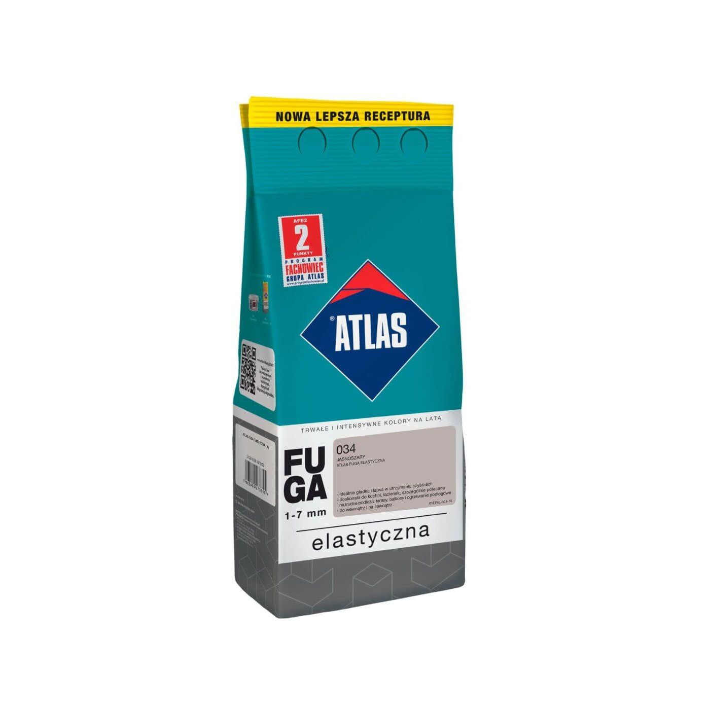 Fuga Elastyczna 2 Kg Jasnoszary 034 Atlas Fuga Elastyczna 2 Kg Jasnoszary 034 Atlas