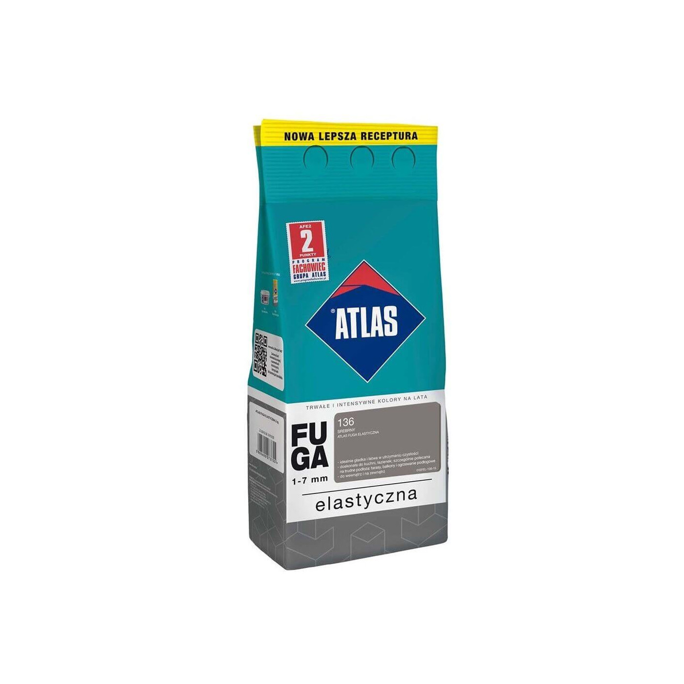 Fuga Elastyczna 2 Kg Srebrny 136 Atlas Fuga Elastyczna 2 Kg Srebrny 136 Atlas