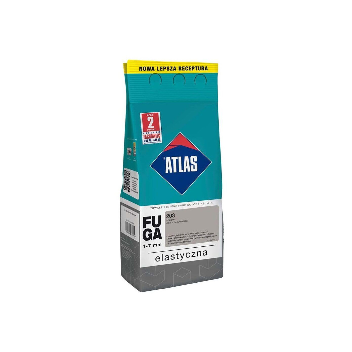 Fuga Elastyczna 2 Kg Stalowy 203 Atlas Fuga Elastyczna 2 Kg Stalowy 203 Atlas