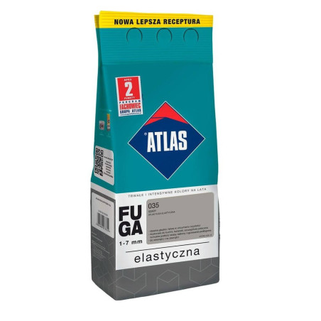 Fuga Elastyczna 2 Kg Szary 035 Atlas