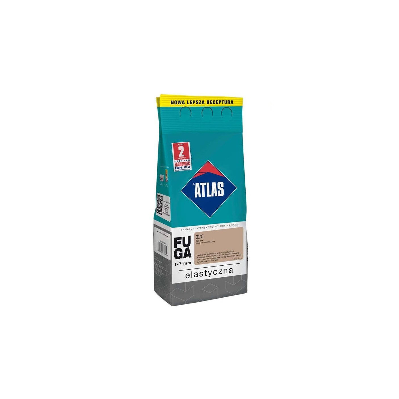 Fuga Elastyczna 5 Kg Beżowy 020 Atlas Fuga Elastyczna 5 Kg Beżowy 020 Atlas