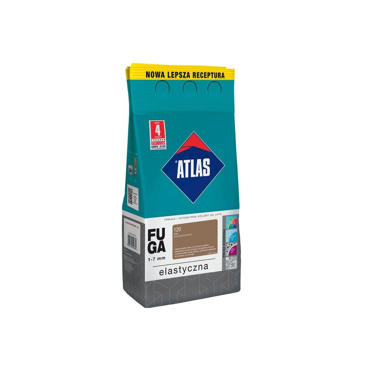 Fuga Elastyczna 5 Kg Toffi 120 Atlas Fuga Elastyczna 5 Kg Toffi 120 Atlas