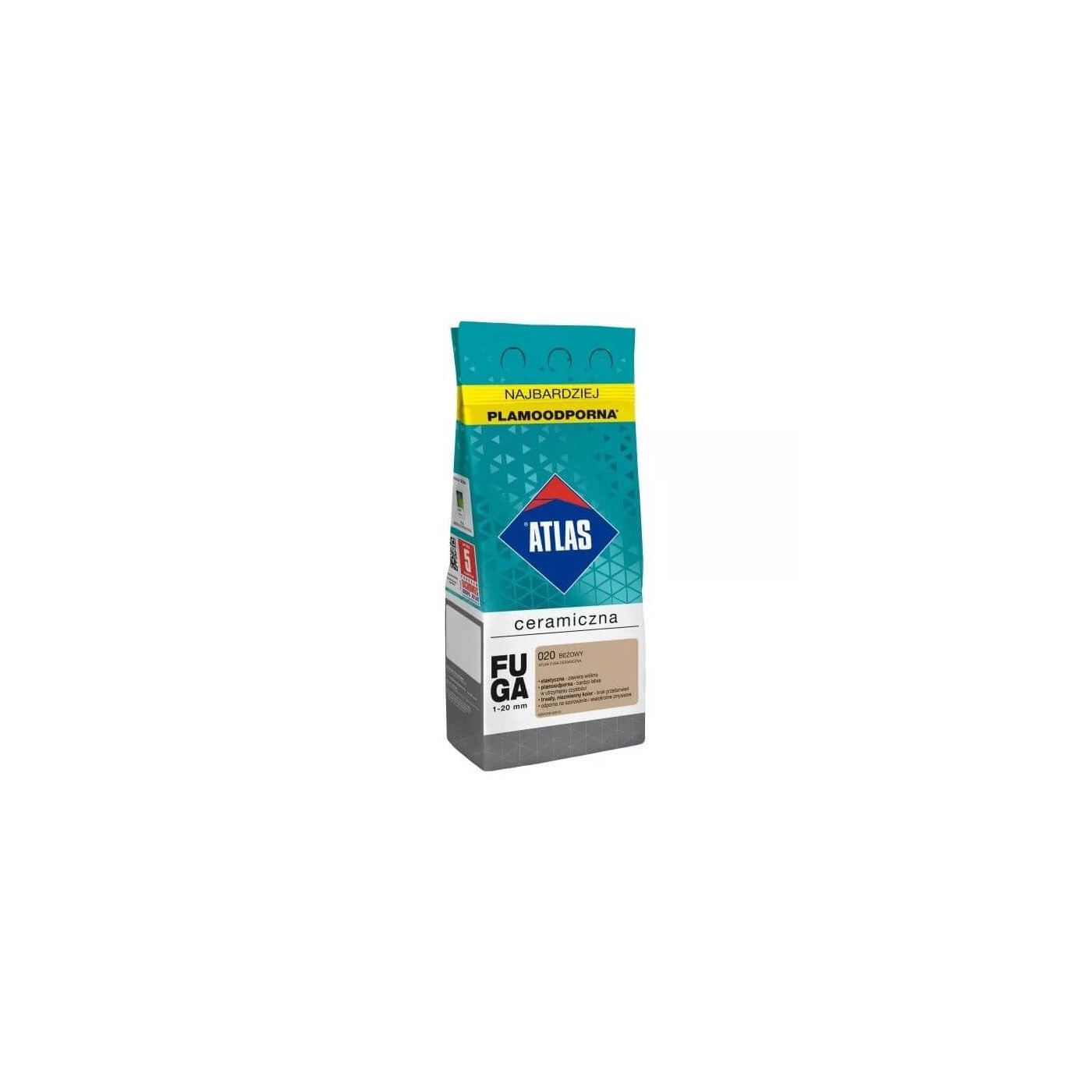Fuga Ceramiczna 2 Kg 020 Beżowy Atlas Fuga Ceramiczna 2 Kg 020 Beżowy Atlas