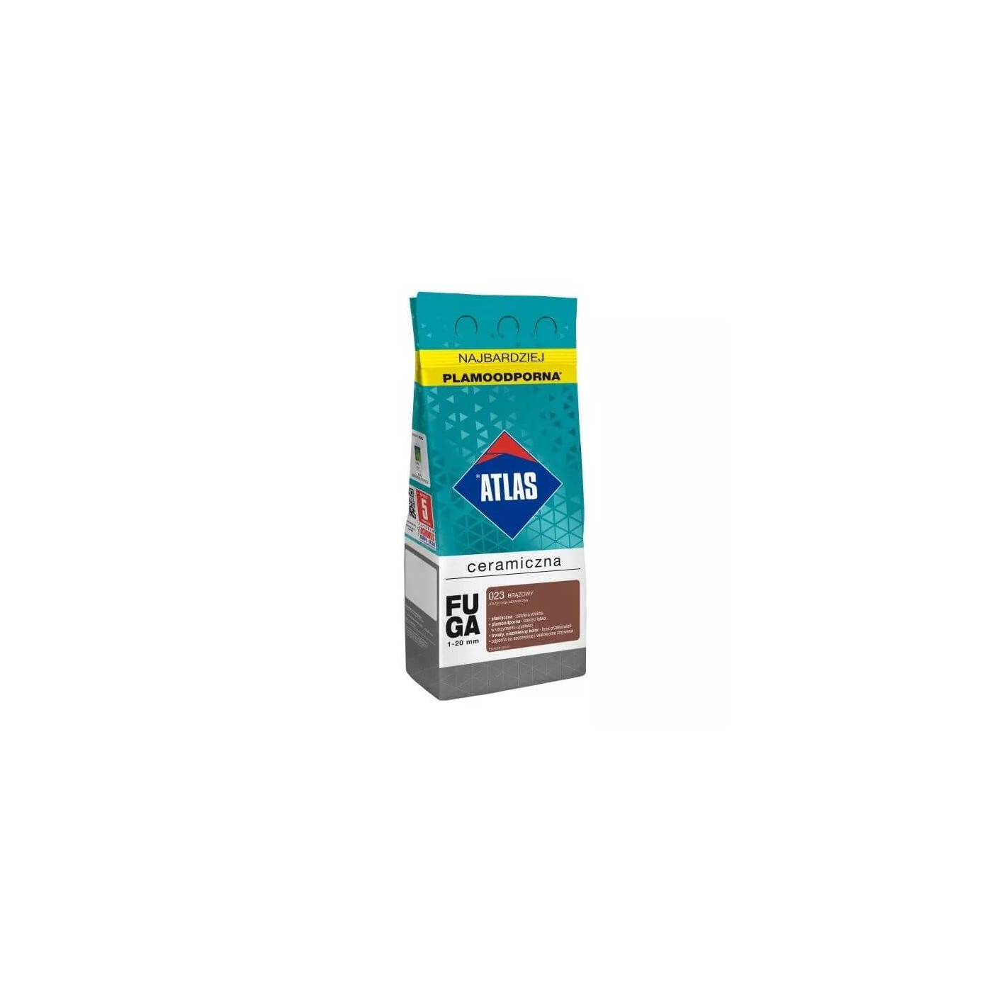 Fuga Ceramiczna 2 Kg 023 Brązowy Atlas Fuga Ceramiczna 2 Kg 023 Brązowy Atlas