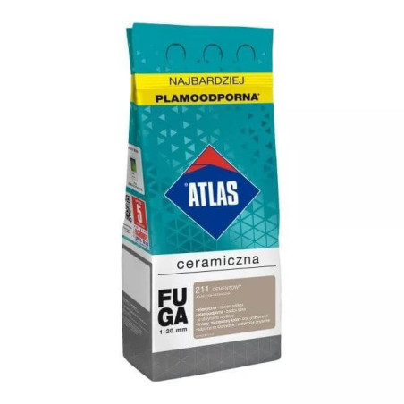 Fuga Ceramiczna 2 Kg 211 Cementowy Atlas
