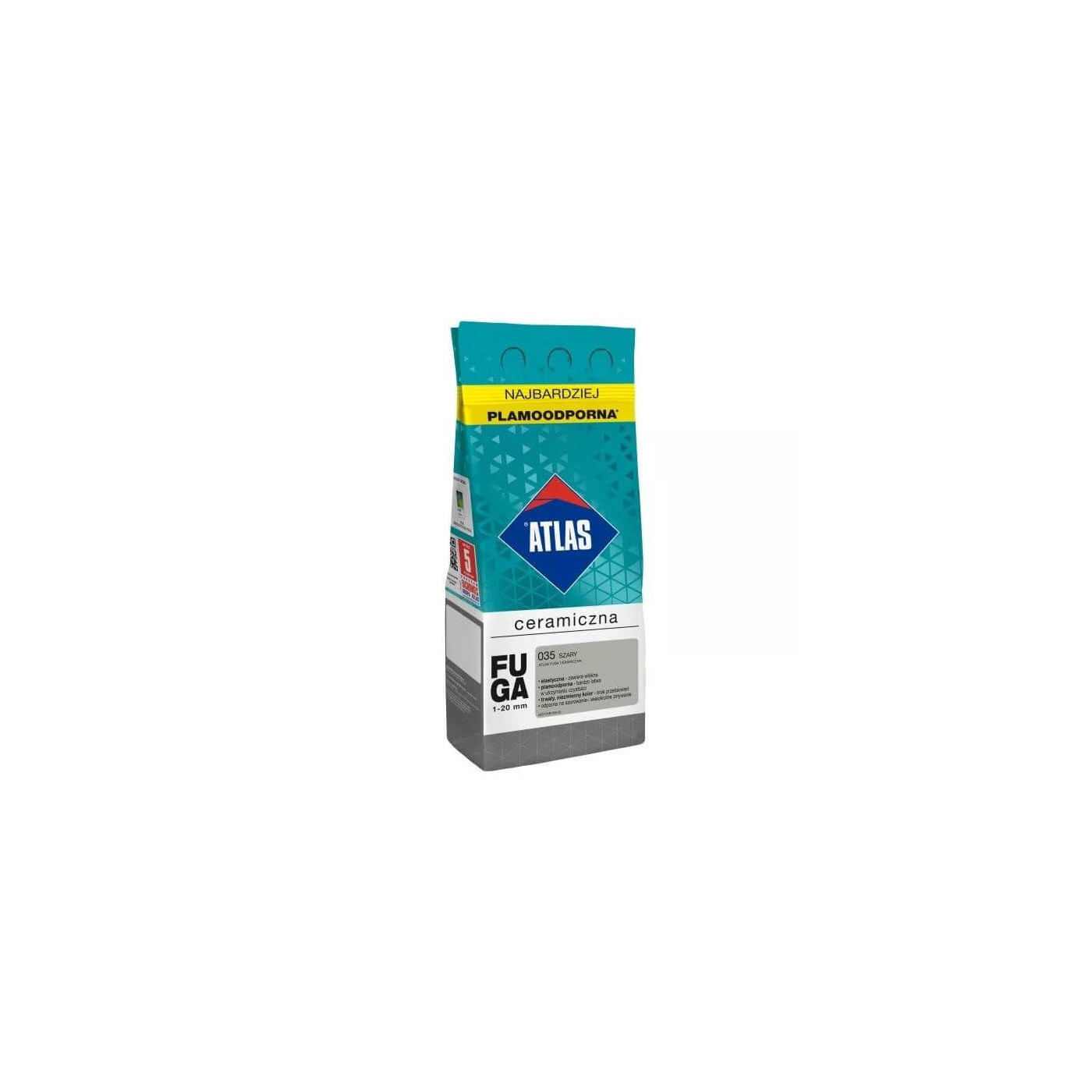 Fuga Ceramiczna 2 Kg 035 Szary Atlas Fuga Ceramiczna 2 Kg 035 Szary Atlas