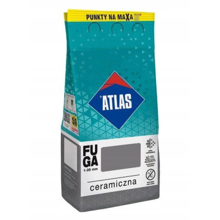 Fuga Ceramiczna 5 Kg 136 Srebrny Atlas