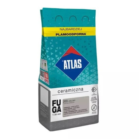 Fuga Ceramiczna 5 Kg 203 Stalowy Atlas