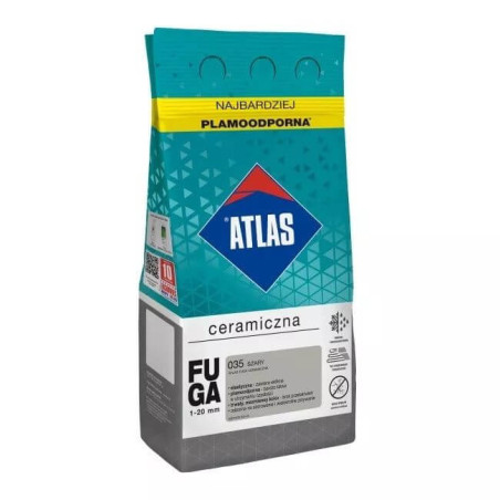 Fuga Ceramiczna 5 Kg 035 Szary Atlas