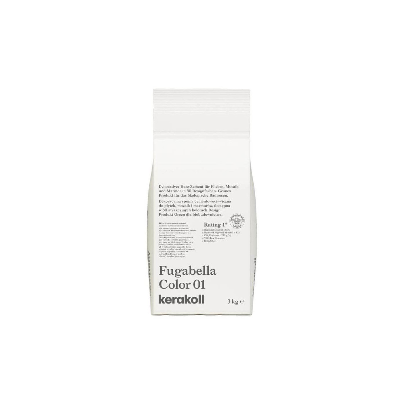 Fuga Cementowa Fugabella 01 3 Kg Kerakoll Fuga Cementowa Fugabella 01 3 Kg Kerakoll