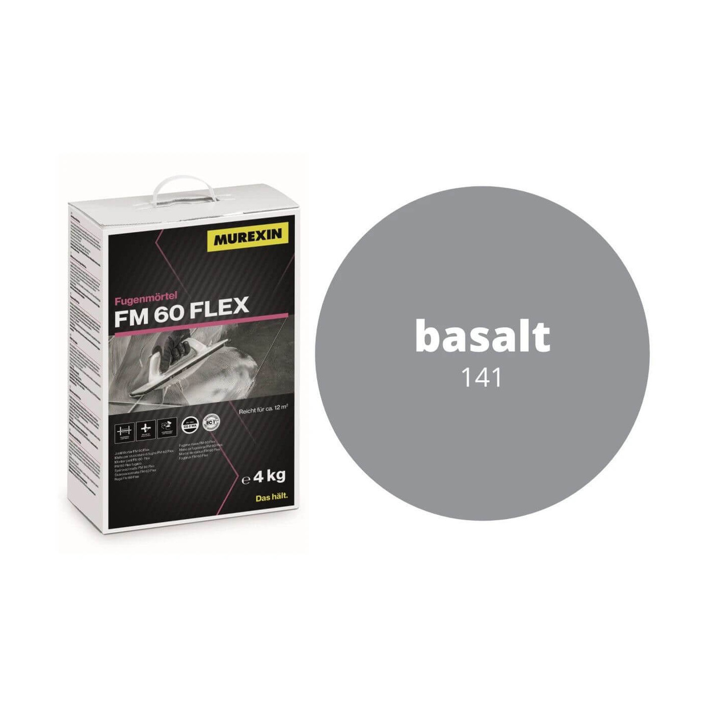 Fuga Cementowa Fm60 Flex Bazalt 4 Kg Murexin Fuga Cementowa Fm60 Flex Bazalt 4 Kg Murexin