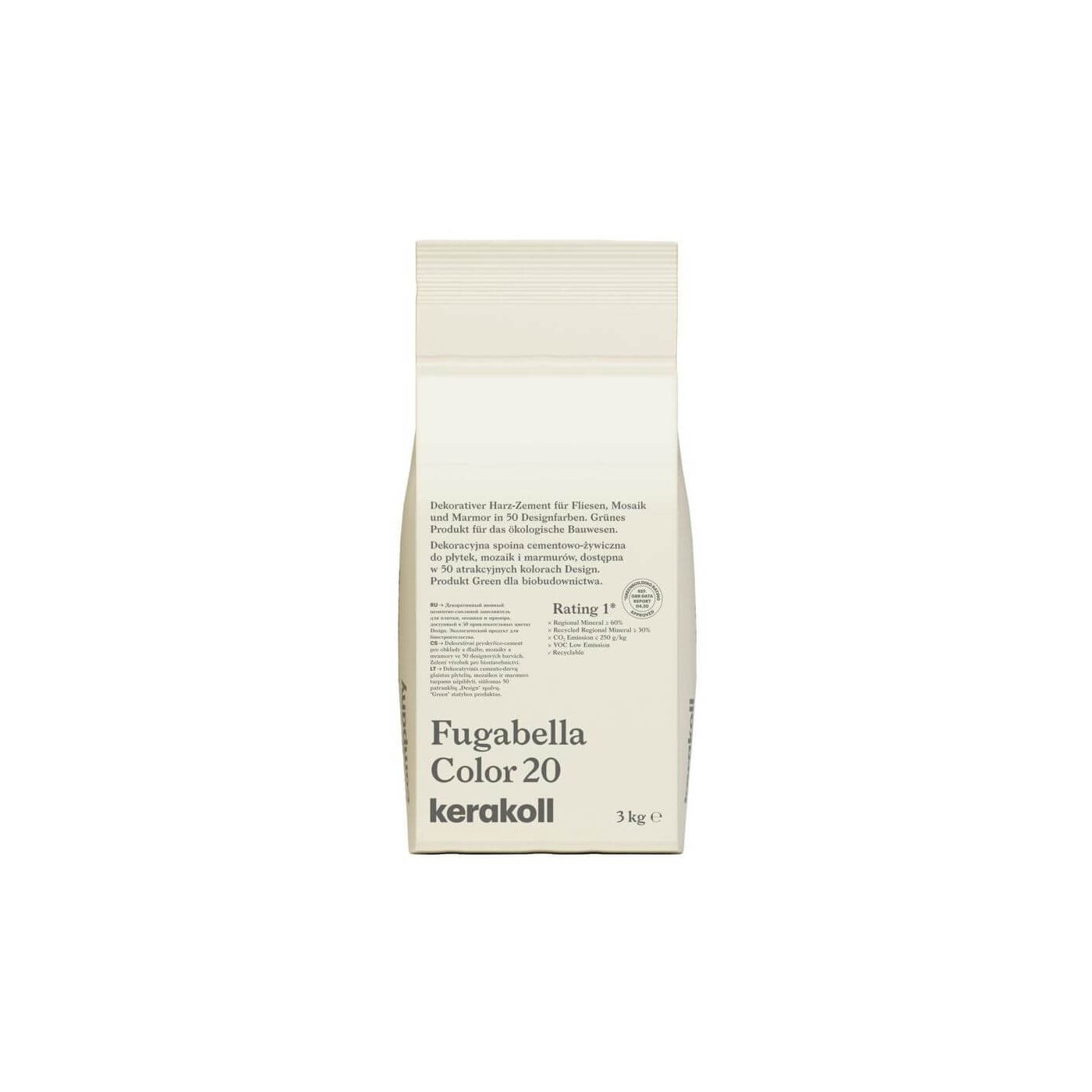 Fuga Cementowa Fugabella 20 3Kg Kerakoll Fuga Cementowa Fugabella 20 3Kg Kerakoll