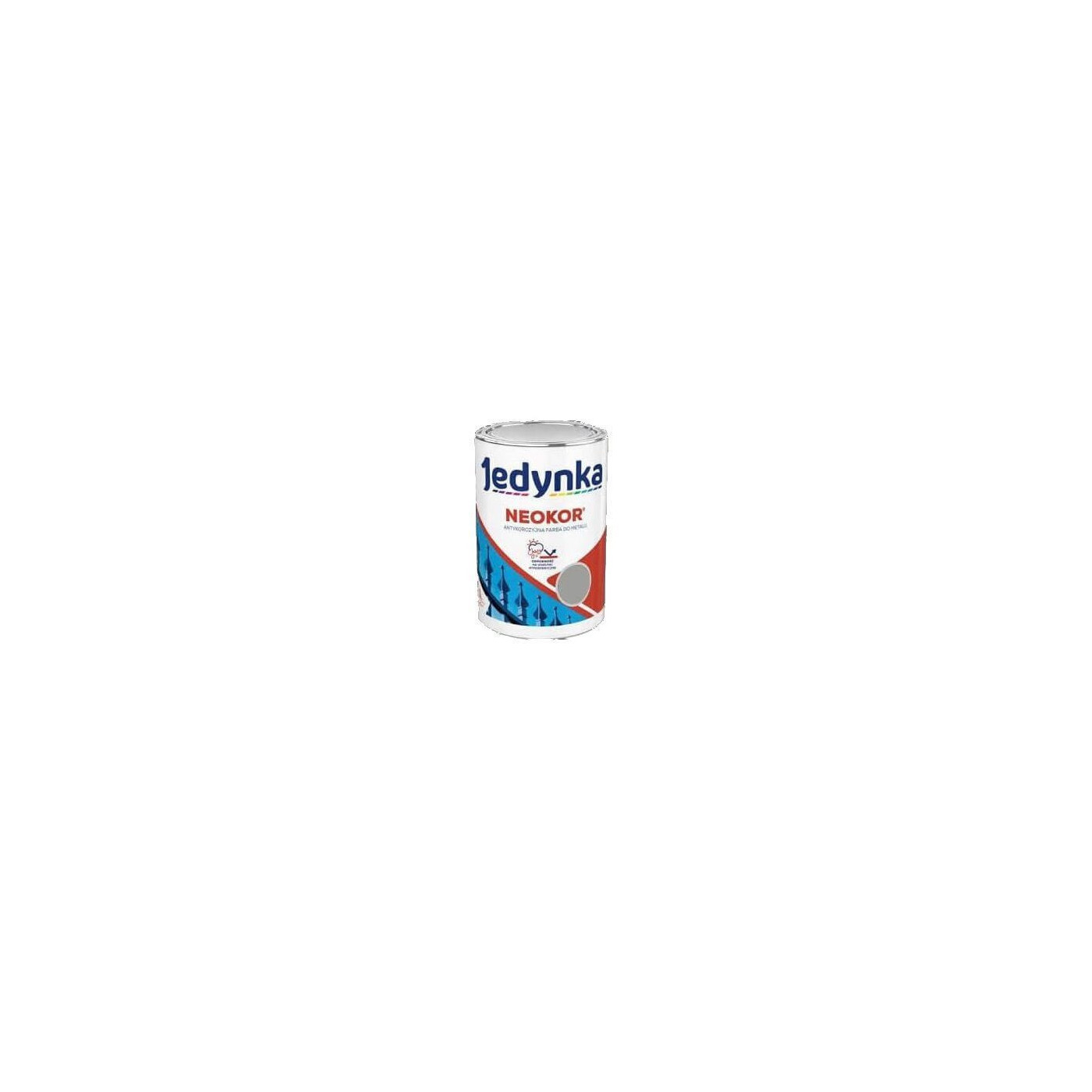 Farba Neokor Plus Aluminiowy 5 L Jedynka-Tikkurila Farba Neokor Plus Aluminiowy 5 L Jedynka-Tikkurila