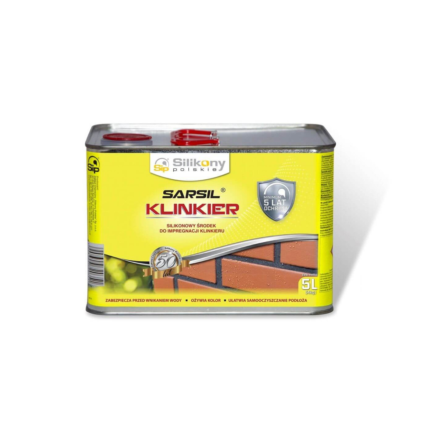 Impregnat Do Klinkieru Sarsil 5L Sip Impregnat Do Klinkieru Sarsil 5L Sip