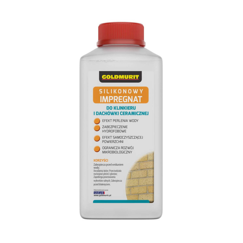Silikonowy Impregnat Do klinkieru 1L Goldmurit Silikonowy Impregnat Do klinkieru 1L Goldmurit