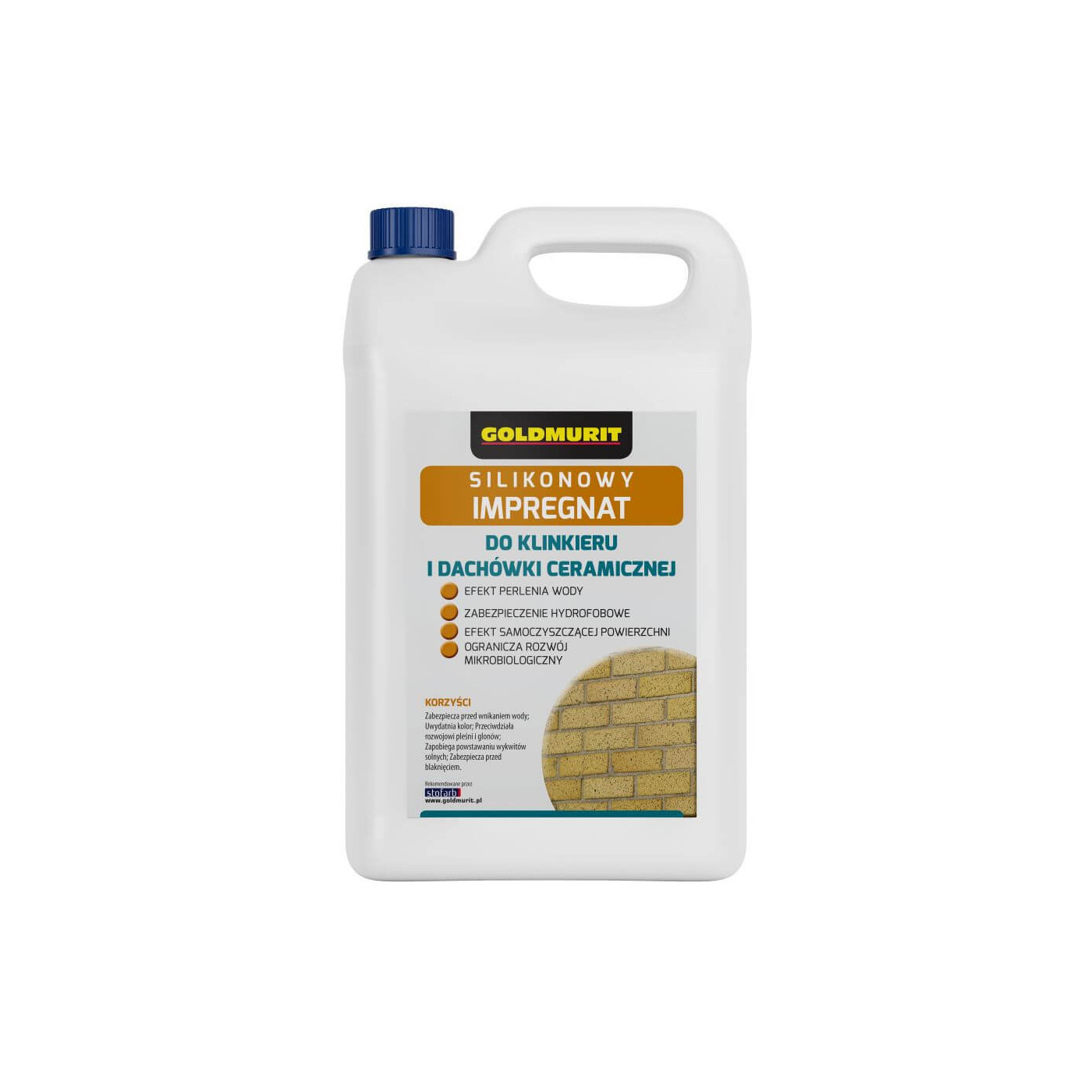 Silikonowy Impregnat Do klinkieru 5L Goldmurit Silikonowy Impregnat Do klinkieru 5L Goldmurit