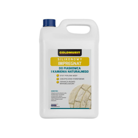Silikonowy Impregnat Do Piaskowca i Kamienia 5l Goldmurit