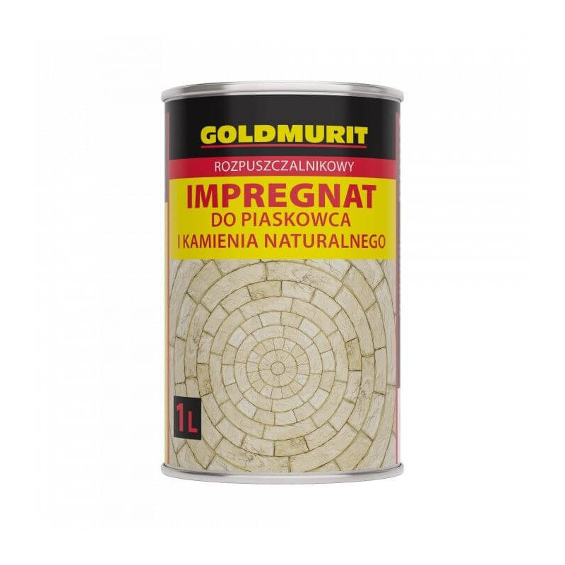 Impregnat Rozpuszczalnikowy Do Piaskowca i Kamienia Naturalnego 1l Goldmurit Impregnat Rozpuszczalnikowy Do Piaskowca i Kamienia Naturalnego 1l Goldmurit