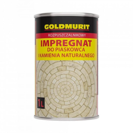 Impregnat Rozpuszczalnikowy Do Piaskowca i Kamienia Naturalnego 1l Goldmurit