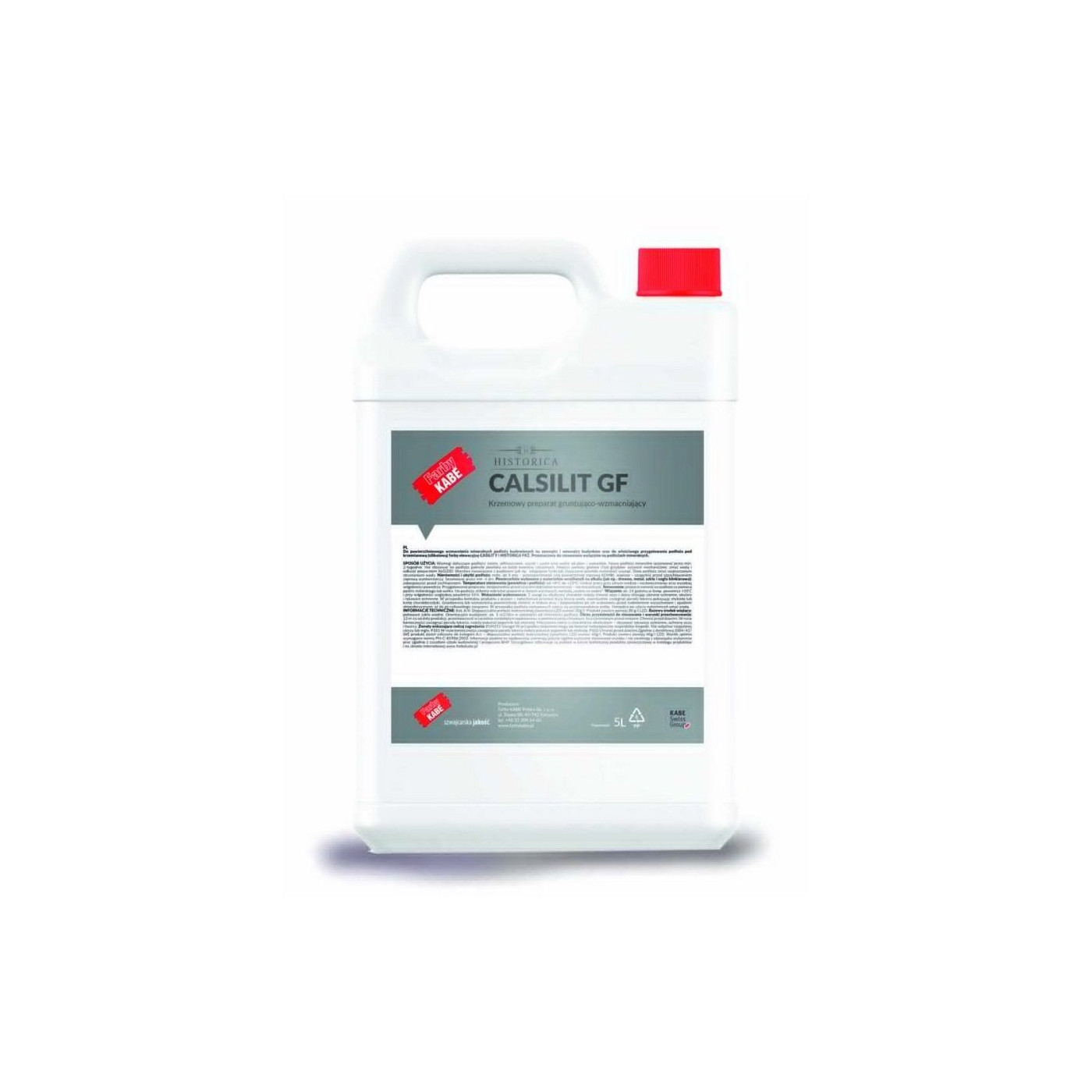 Grunt Pod Krzemianowe Farby Elewacyjne Calsilit 10L Kabe Grunt Pod Krzemianowe Farby Elewacyjne Calsilit 10L Kabe