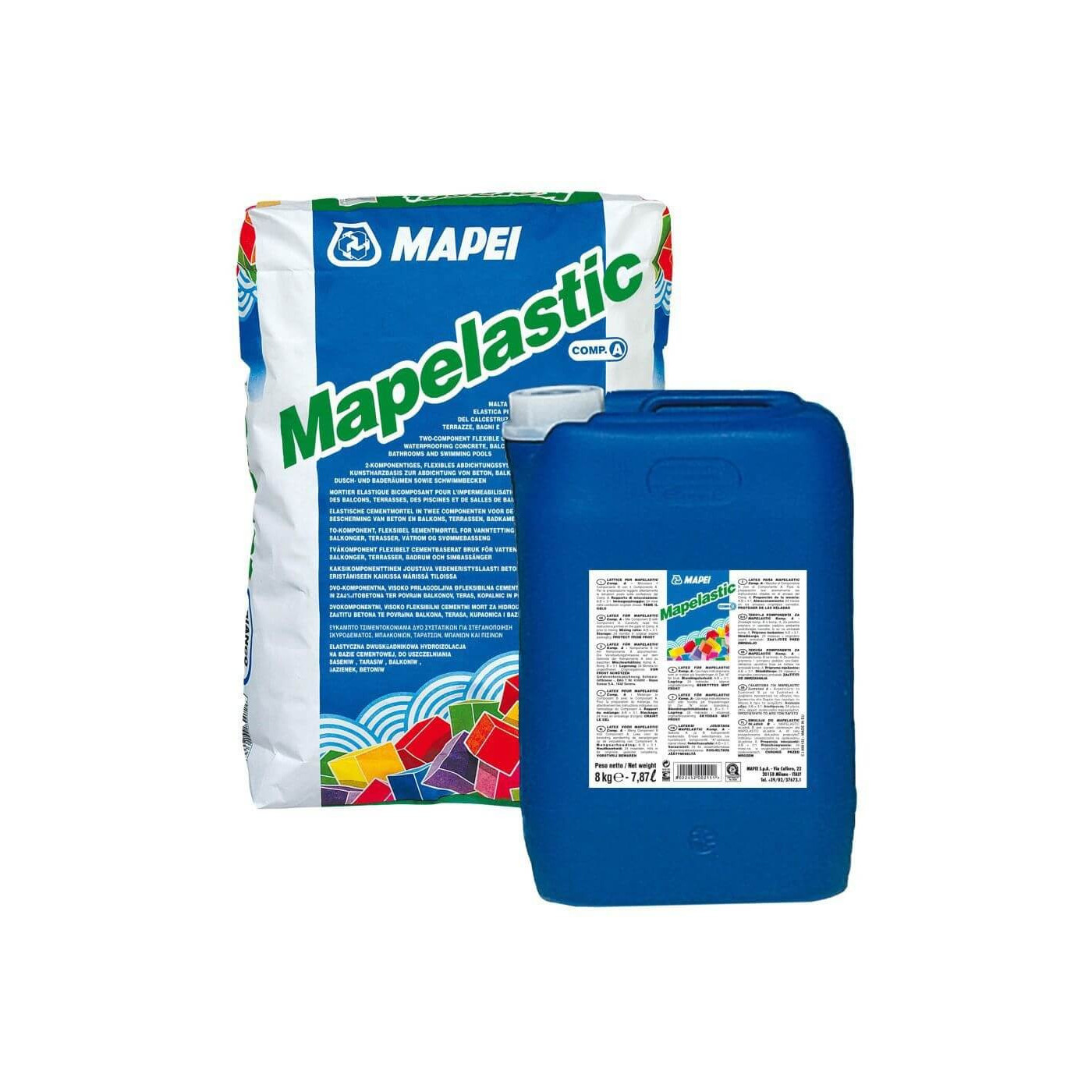 Izolacja Przeciwwodna A+B Mapelastic 32 kg Mapei Izolacja Przeciwwodna A+B Mapelastic 32 kg Mapei