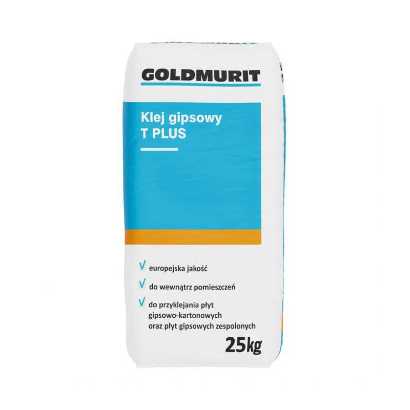Klej Gipsowy T Plus 25kg Goldmurit Klej Gipsowy T Plus 25kg Goldmurit
