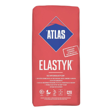 Klej Elastyczny 25 Kg C2TE Atlas