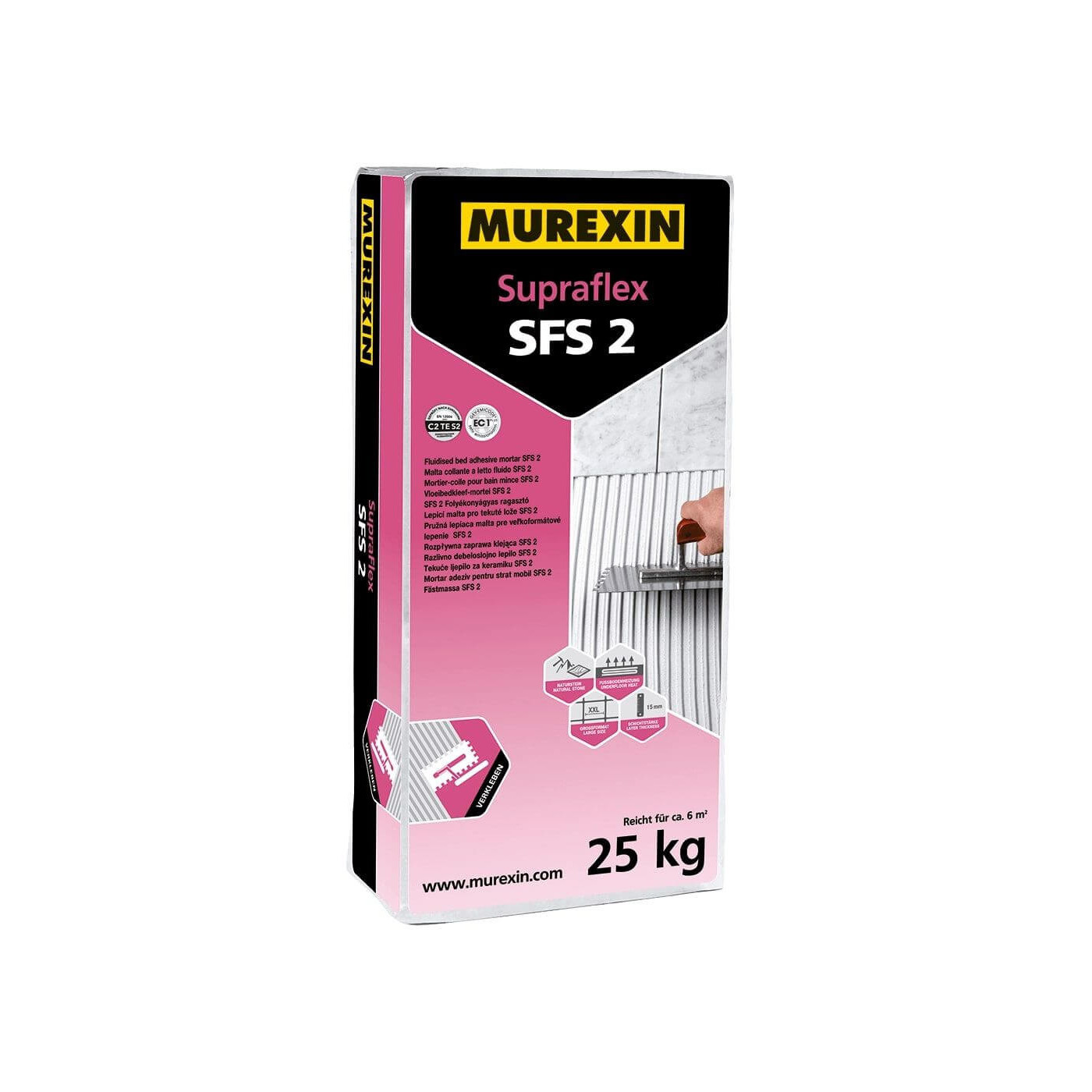 Zaprawa Klejowa Superelastyczna Supraflex SFS 25 kg Murexin Zaprawa Klejowa Superelastyczna Supraflex SFS 25 kg Murexin